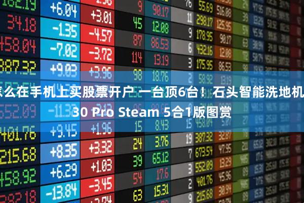 怎么在手机上买股票开户 一台顶6台！石头智能洗地机A30 Pro Steam 5合1版图赏